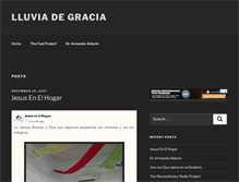 Tablet Screenshot of lluviadegracia.com